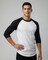 Augusta Sportswear Unisex Three Quarter Raglan Sleeve Baseball Jersey T Shirt